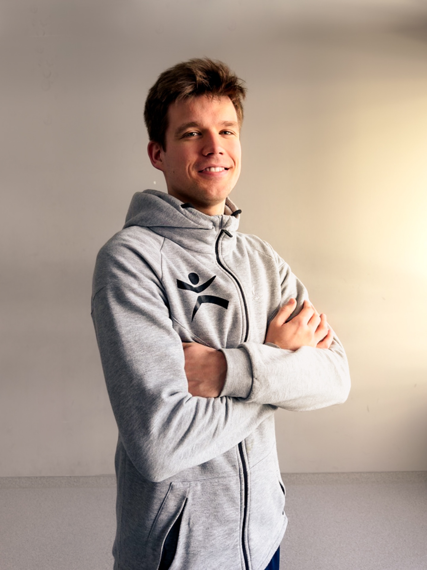 Leon de Jager, Sportphysiotherapeut am Zollhafen